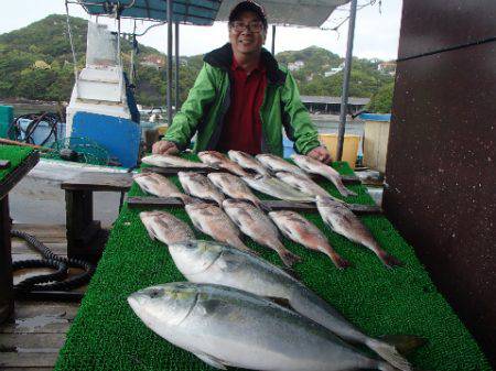 カタタのつり堀 釣果
