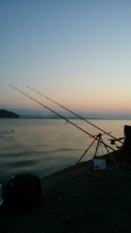 スズキ狙い、投げ釣りチャレンジ