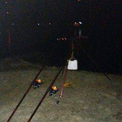 投げ釣り、スズキチャレンジの続き