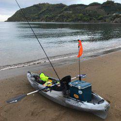 カヤックで単独釣行