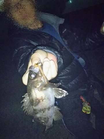 弱い流れの中、強めの流れを発見し・・・