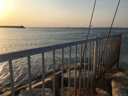 強風下でメバリング