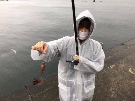 風波の中、友達4人と初釣行