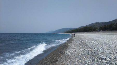 宮崎海岸ショアジギ