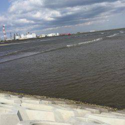 磯津でショアジギ！