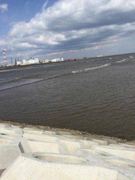 磯津でショアジギ！