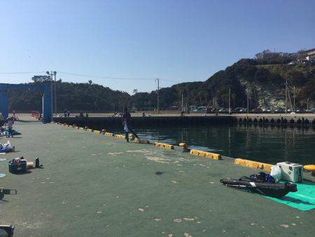 田浦漁港でファミリーフィッシング