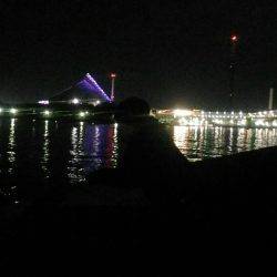 福浦岸壁で穴釣りメバル22cm