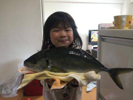 釣り堀シマアジ