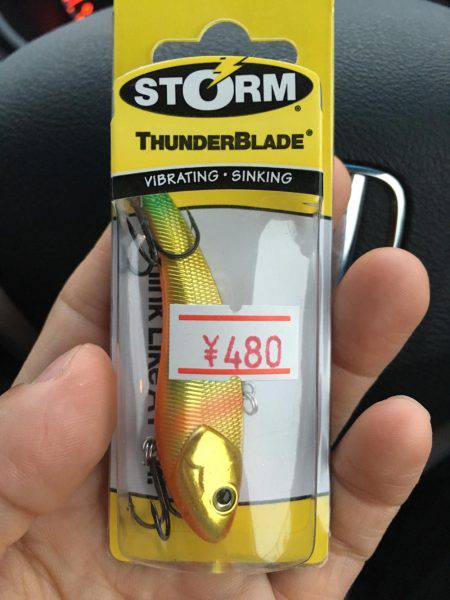 バイブレーションでシーバス