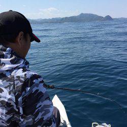 マイボートでタイラバ、ジギング