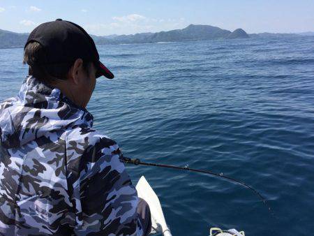 マイボートでタイラバ、ジギング