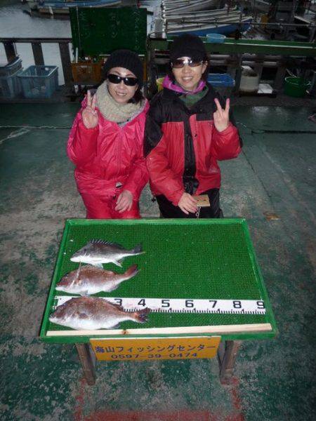 海山フィッシングセンター 釣果