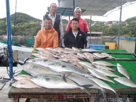 カタタのつり堀 釣果