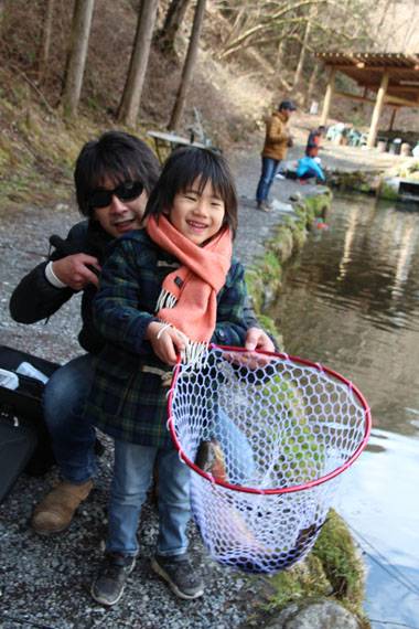 小菅トラウトガーデン 釣果
