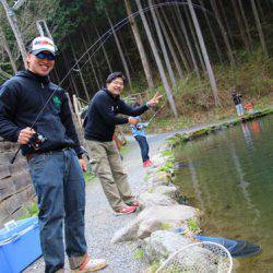 小菅トラウトガーデン 釣果