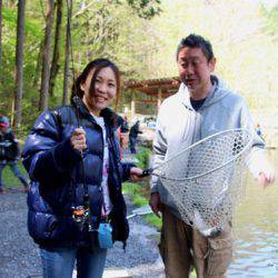 小菅トラウトガーデン 釣果