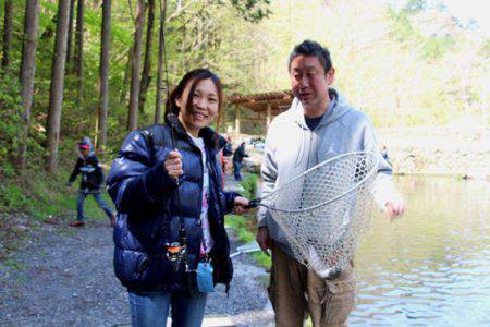 小菅トラウトガーデン 釣果