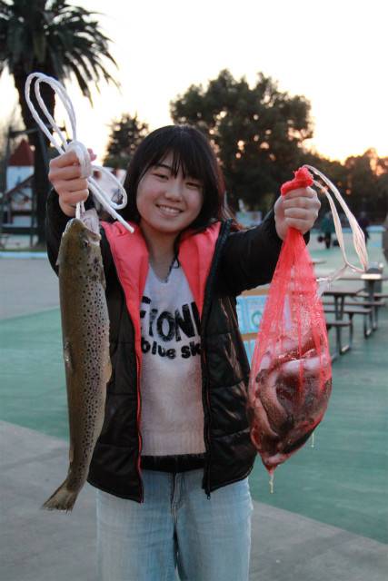 としまえんフィッシングエリア 釣果