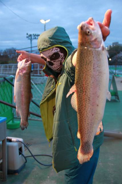 としまえんフィッシングエリア 釣果