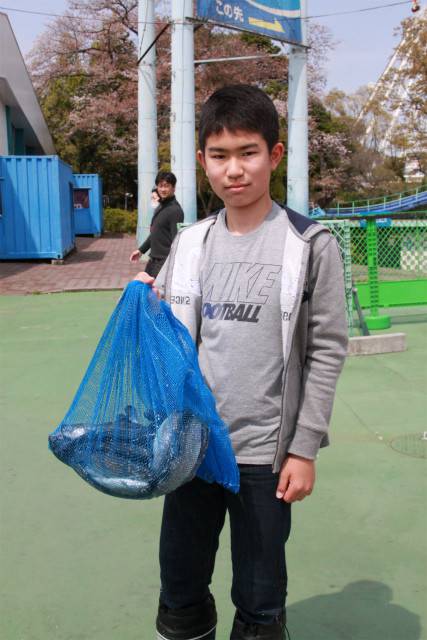 としまえんフィッシングエリア 釣果