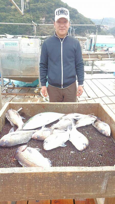 海の釣堀 海恵 釣果