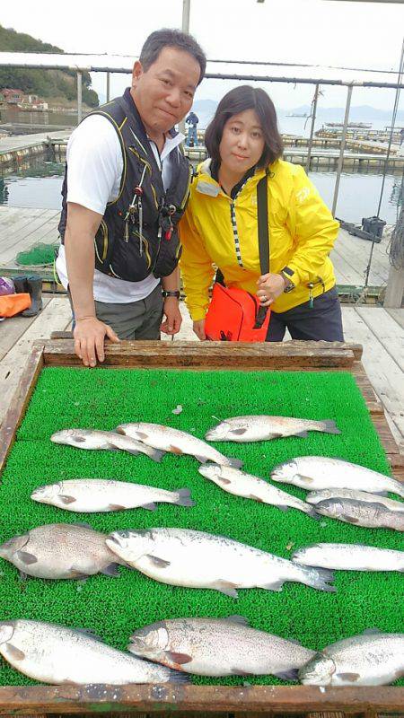 海の釣堀 海恵 釣果