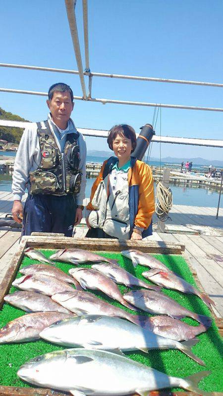 海の釣堀 海恵 釣果