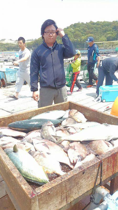 海の釣堀 海恵 釣果
