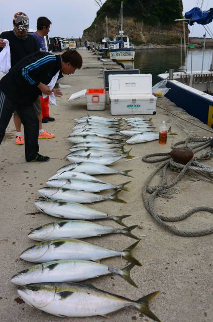 ジギング船 BLUEWATER 釣果