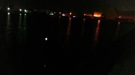 泉佐野コンビナート湾奥