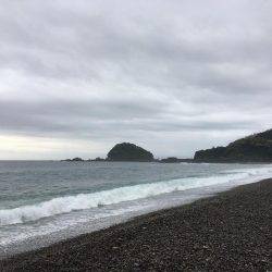 大里松原海岸 連日時化ているけど、エソだけは裏切らない