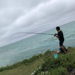 沖縄県今帰仁村でフカセ釣り