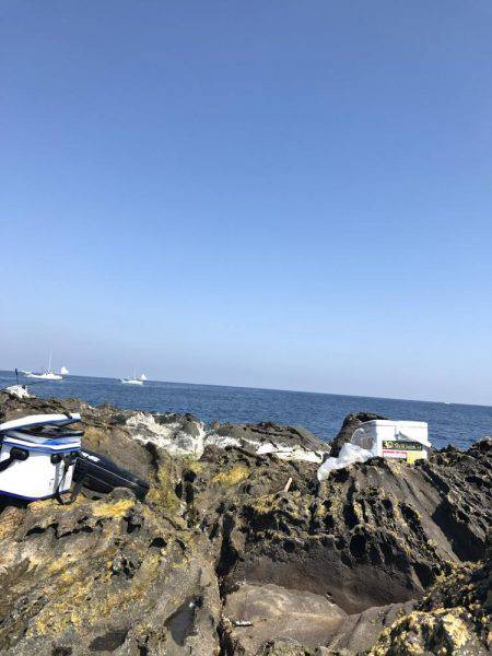 見島 沖磯フカセ釣り