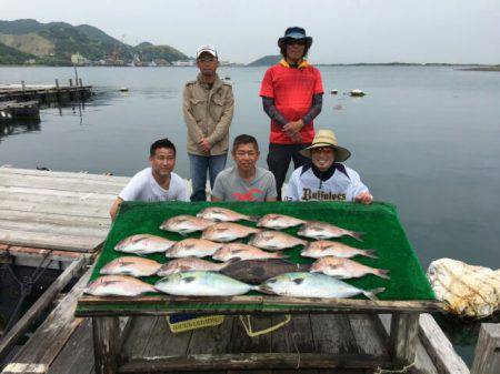 由良海上釣り堀 海人 釣果
