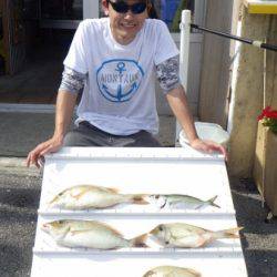 本部釣りイカダ 釣果