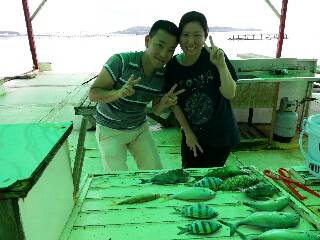 本部釣りイカダ 釣果