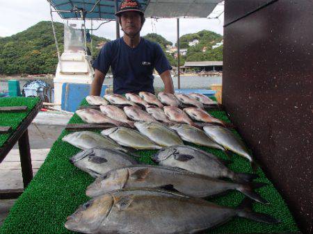 カタタのつり堀 釣果