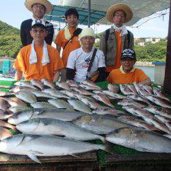 カタタのつり堀 釣果