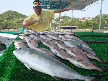 カタタのつり堀 釣果