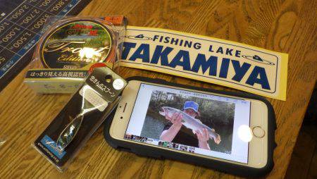 フィッシングレイクたかみや 釣果