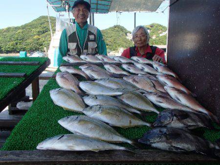 カタタのつり堀 釣果