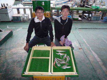 海山フィッシングセンター 釣果