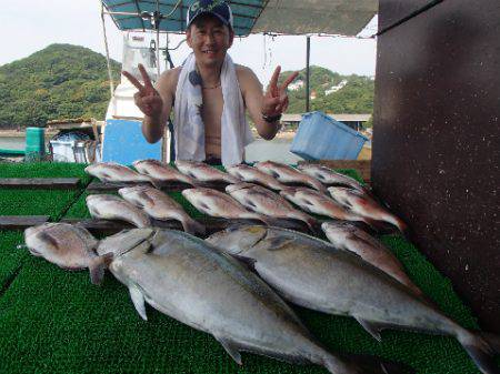 カタタのつり堀 釣果