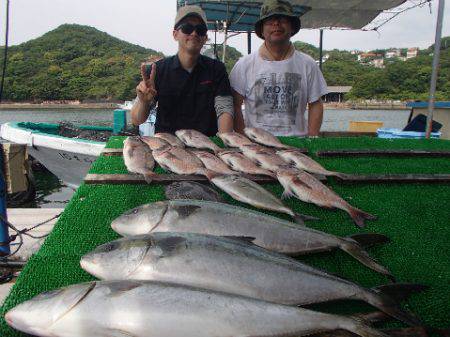 カタタのつり堀 釣果