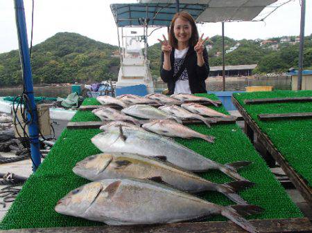 カタタのつり堀 釣果