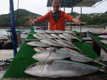 カタタのつり堀 釣果
