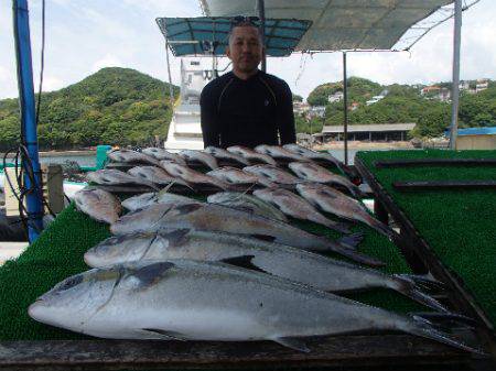 カタタのつり堀 釣果