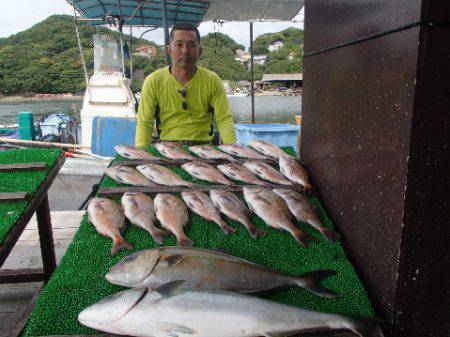 カタタのつり堀 釣果