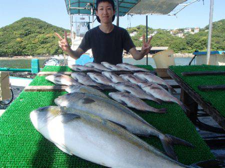 カタタのつり堀 釣果